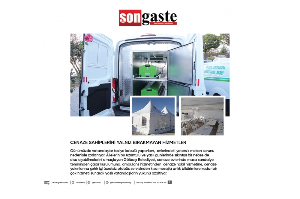 Gölbaşı Belediye Başkanı Ramazan Şimşek 1 yıllık hizmetler 51