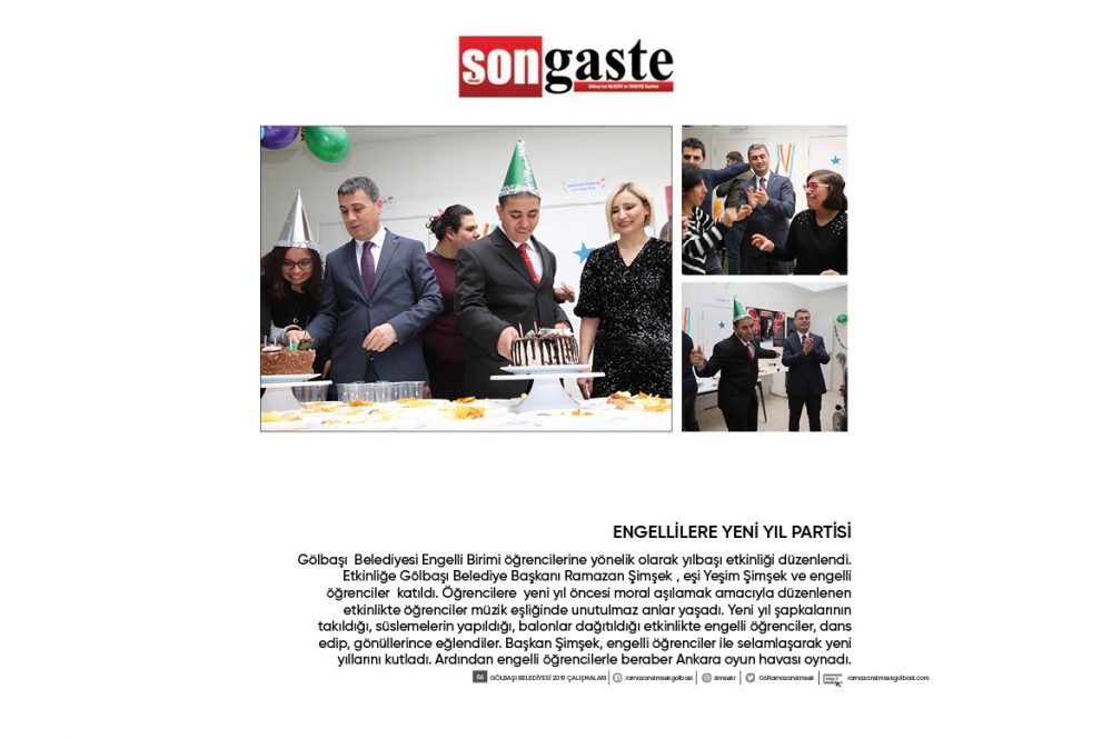 Gölbaşı Belediye Başkanı Ramazan Şimşek 1 yıllık hizmetler 56