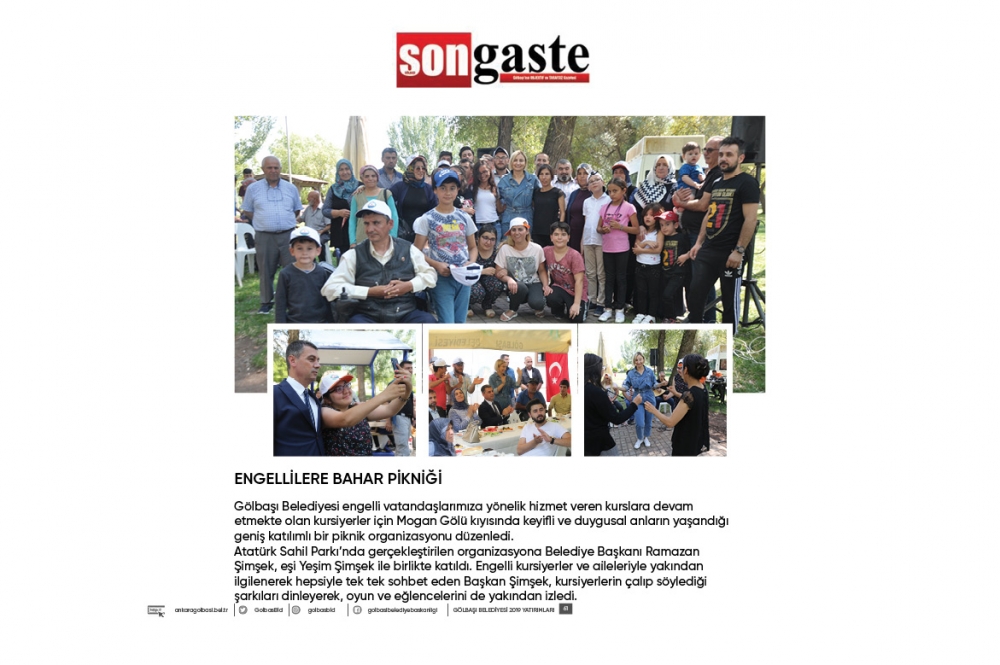 Gölbaşı Belediye Başkanı Ramazan Şimşek 1 yıllık hizmetler 61