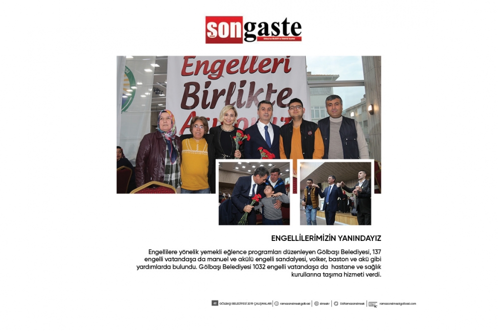Gölbaşı Belediye Başkanı Ramazan Şimşek 1 yıllık hizmetler 62