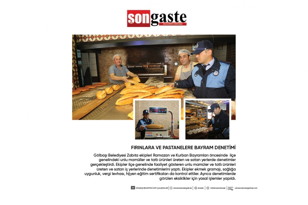 Gölbaşı Belediye Başkanı Ramazan Şimşek 1 yıllık hizmetler 70