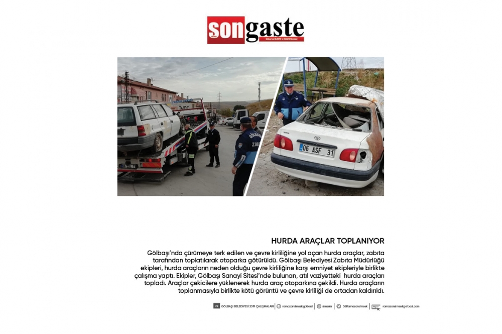 Gölbaşı Belediye Başkanı Ramazan Şimşek 1 yıllık hizmetler 72