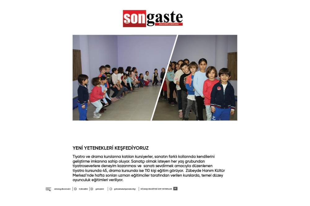 Gölbaşı Belediye Başkanı Ramazan Şimşek 1 yıllık hizmetler 85