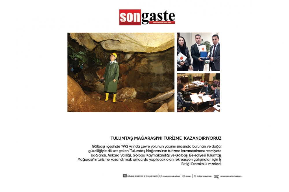 Gölbaşı Belediye Başkanı Ramazan Şimşek 1 yıllık hizmetler 90