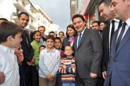 Ali Babacan Gölbaşı esnaf ziyareti 31