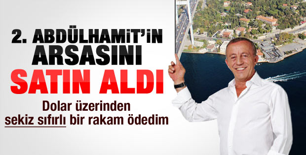 Ağaoğlu: Peşin parayla tapuyu cebime koydum