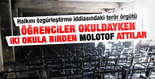Diyarbakır'da okullara eş zamanlı bombalı saldırı
