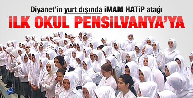 Diyanet Gülen'in yaşadığı Pensilvanya'da İHL açacak