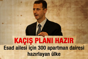 Esad için 300 apartman dairesi hazırlayan ülke