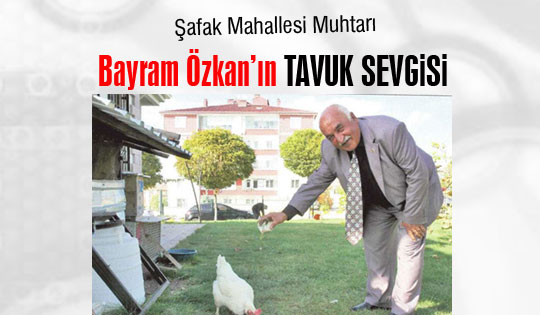 Muhtar Özkan'ın Tavuk Sevgisi