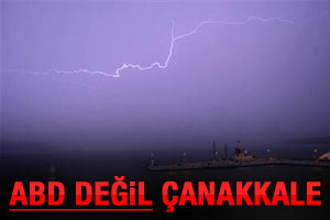Lodos Çanakkale'de sele neden oldu