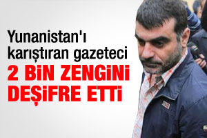 Yunanistan'ı karıştıran gazeteci hakim karşısında