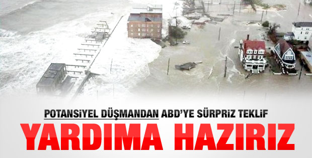İran'dan ABD'ye yardım teklifi