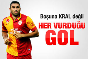 Burak Yılmaz'ın vurduğu gol oluyor