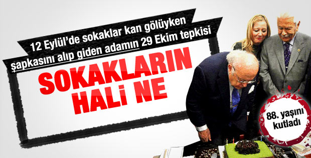 88'nci yaşını kutlayan Demirel'e çift başlılık soruldu