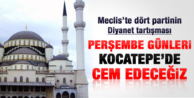 CHP'li vekilden cami ve cemevi çıkışı