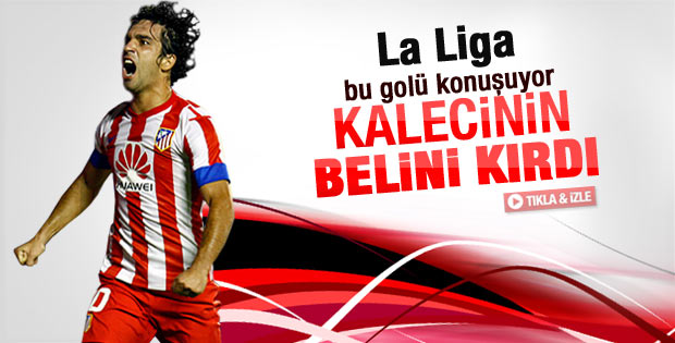 Arda Turan'dan muhteşem gol