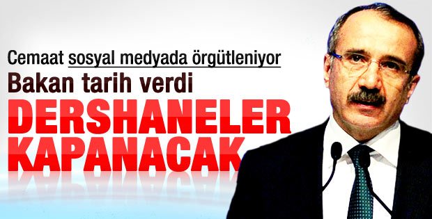 Dinçer'den Twitter'da başlatılan dershane desteğine yanıt