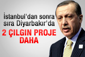 Erdoğan'dan 2 çılgın proje daha