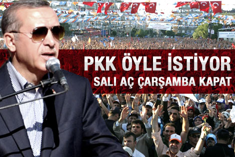 PKK'dan mitinge gitmeyin çağrısı