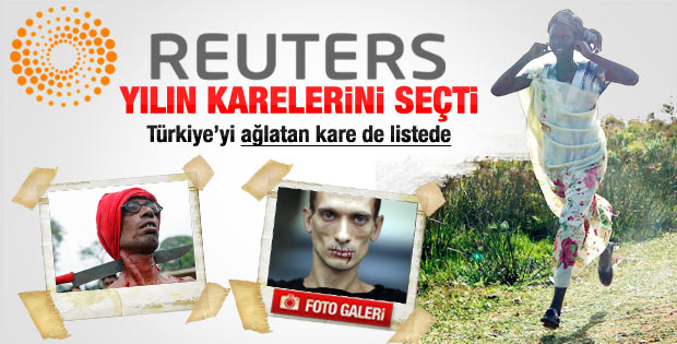 Türkiye'yi ağlatan kare de Reuters 2012 listesinde