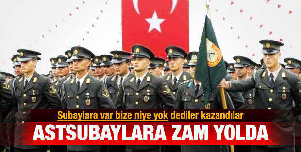 İsmet Yılmaz'dan astsubaylara zam müjdesi