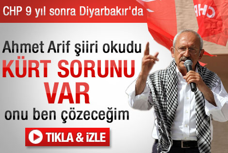 Kemal Kılıçdaroğlu'nun Diyarbakır konuşması