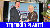 TEŞEKKÜR PLAKETİ