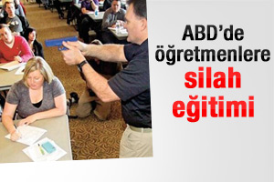 ABD'de öğretmenlere silah eğitimi