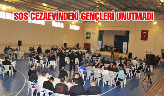 SOS’TAN CEZAEVİ’NDEKİ ÇOCUK VE GENÇLERE YILBAŞI KUTLAMASI