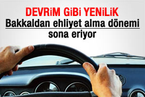 Ehliyet sınavında devrim gibi yenilik