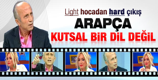 Yaşar Nuri Öztürk: Arapça kutsal bir dil değil