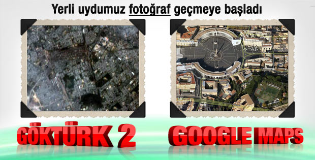 Göktürk-2 uydusundan ilk görüntüler