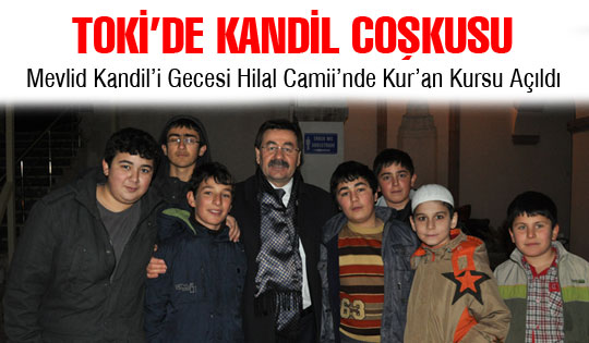 Kandilde Kur’an Kursu açılışı