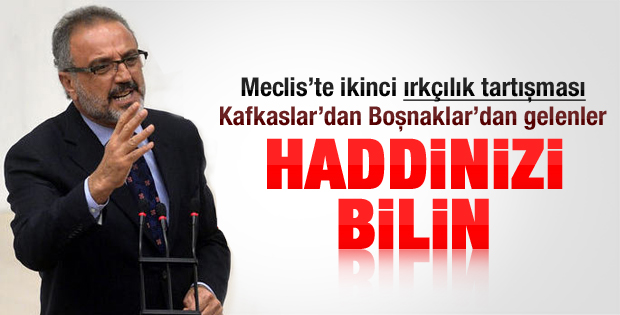 Sırrı Sakık: Kafkaslar'dan gelenler haddinizi bilin