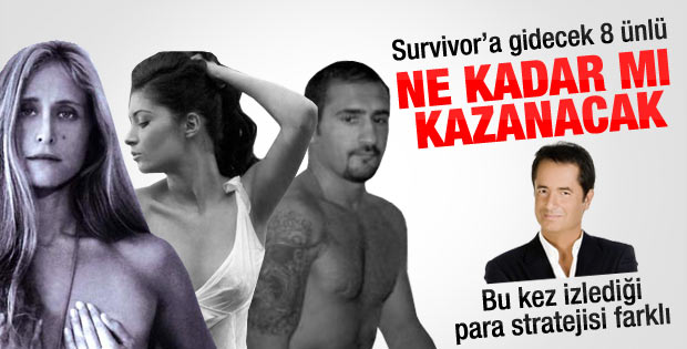 Acun Ilıcalı'nın Survivor'a gidenlere ödeyeceği rakam