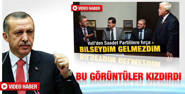 Başbakan Erdoğan: O valiye gereken yapılacak