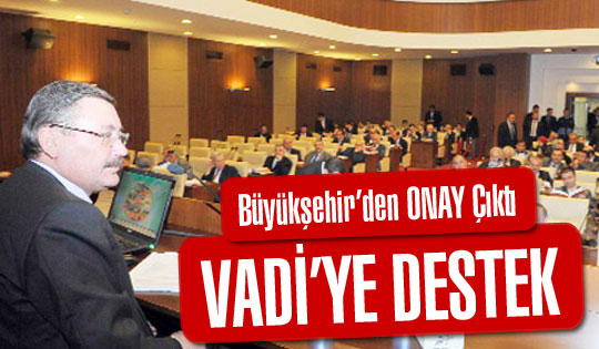 Vadi'ye Destek Çıktı