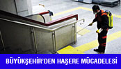 BÜYÜKŞEHİR’DEN HAŞERE MÜCADELESİ