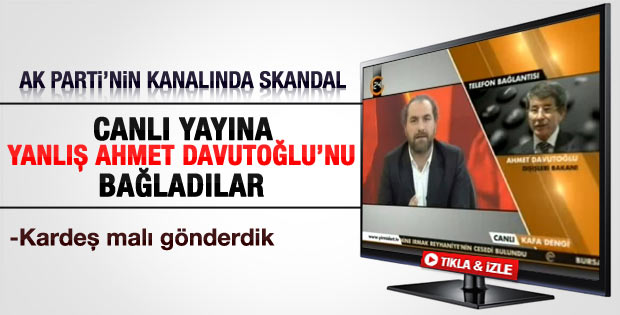 Davutoğlu diye canlı yayına vatandaşı bağladılar