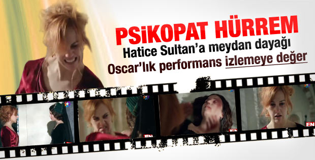 Hürrem'in tokadı sosyal medyayı salladı