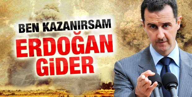 Beşşar Esad: Ben kazanırsam Erdoğan kaybeder