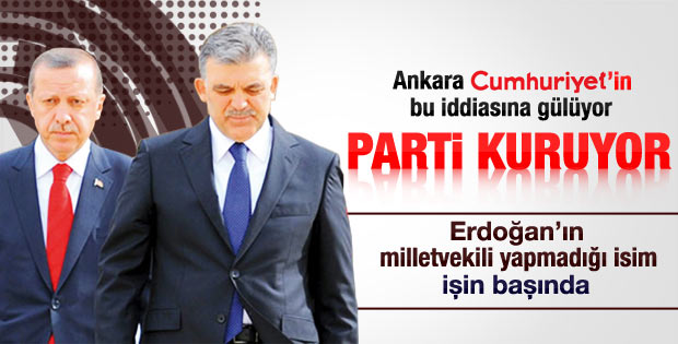 Abdullah Gül ayrı parti kuracak iddiası