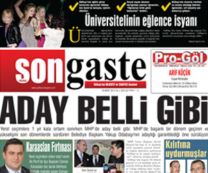 Gölbaşı Son Gaste 18 Mart 2013 tarihli gazete