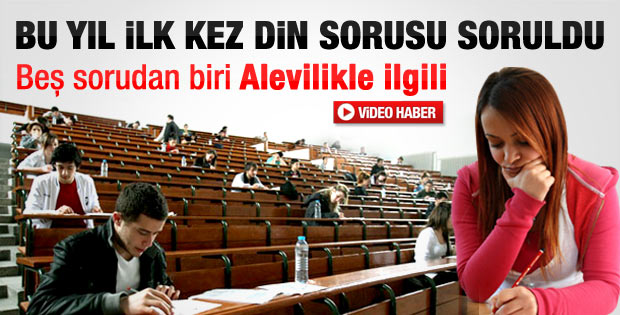 YGS'de Alevilik sorusu