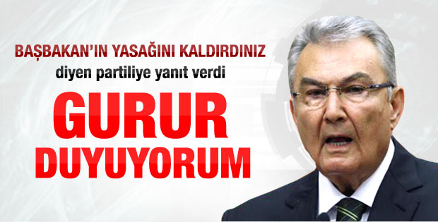 Baykal: Erdoğan'ın yasağını kaldırmak iftiharımızdır