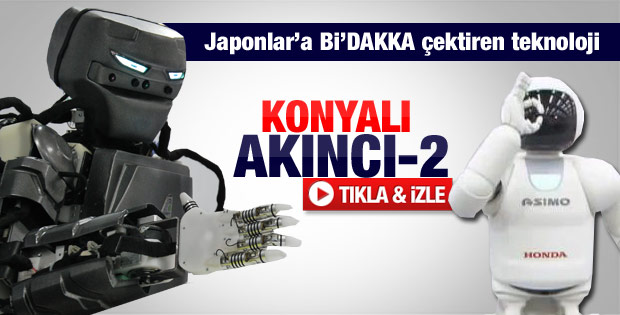 Yerli insansı robot AKINCI-2 tanıtıldı