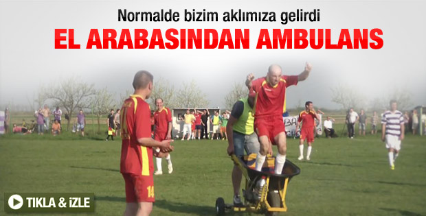 El arabasından ambulans