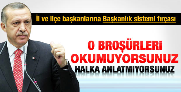 Erdoğan'ın il ve ilçe başkanları toplantısı konuşması