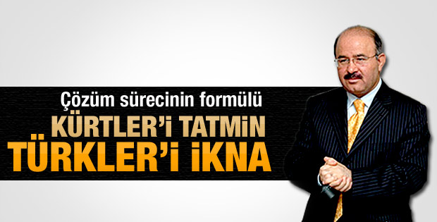 Çelik: Kürtler'i tatmin Türkler'i ikna etmeliyiz